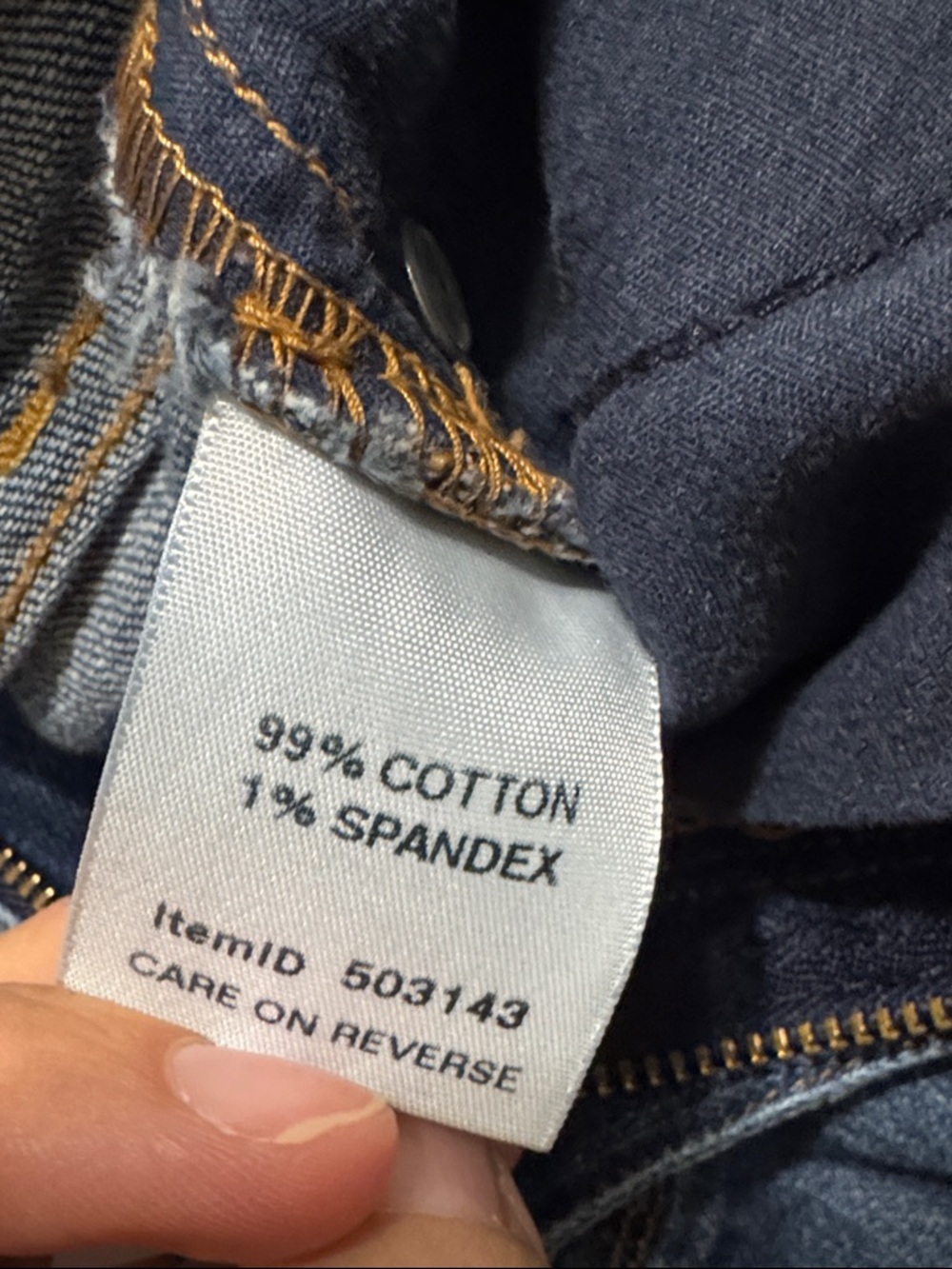 L.L. Bean Women’s Favorite Fit Blue Denim Jeans Size 8 - Picture 4 of 5